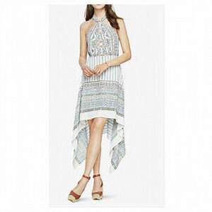 5/$100 SALE -BCBGMaxAzria Danela Light Blue Handkerchief Dress‎